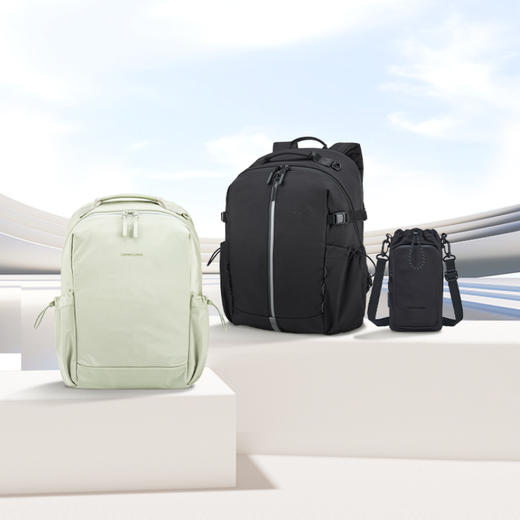 新秀丽ROXANNE系列户外潮流女士双肩包大号NT0*002小号NT0*003 商品图10