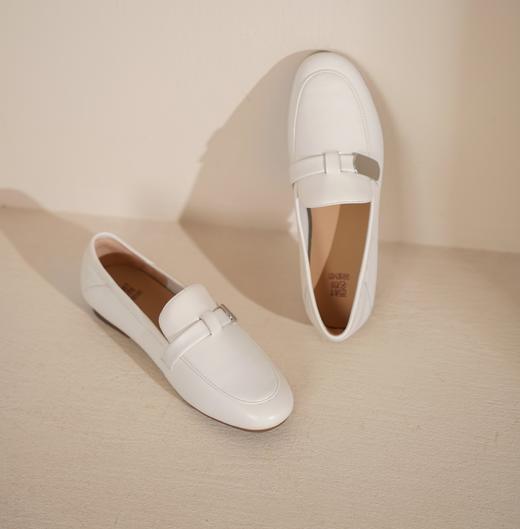 西村名物2025年春季新款舒适平底复古百搭低跟单鞋T25AM14971 商品图5