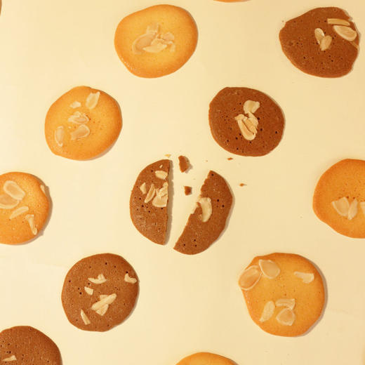 布朗尼薄脆饼干 60g/袋 经典原味/巧克力味 酥脆可口 独立小包装 商品图3