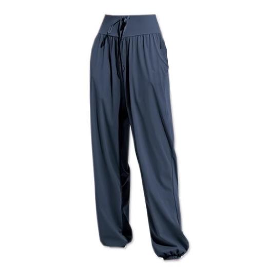 跃牌【美西西系列】新款凉感速干运动裤显腿长有口袋女束脚宽松瑜伽长裤CK-018 商品图4