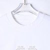 35030夏季新款时尚个性美式珠子字母纯色圆领短袖T恤百搭潮流简约上衣 商品缩略图2
