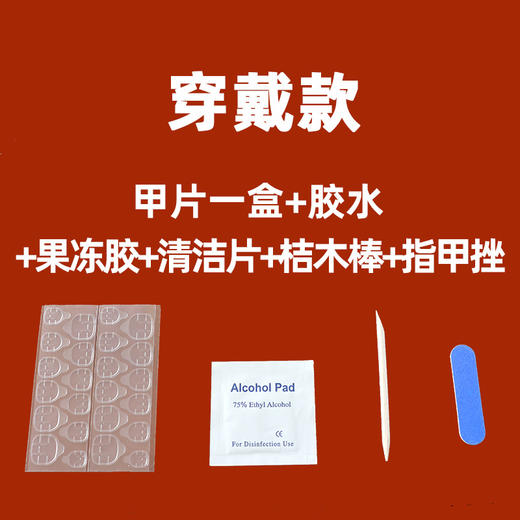 24片兔子款美甲片 假指甲 腮红甜美温柔高级感简约大方 A709穿戴甲 商品图3