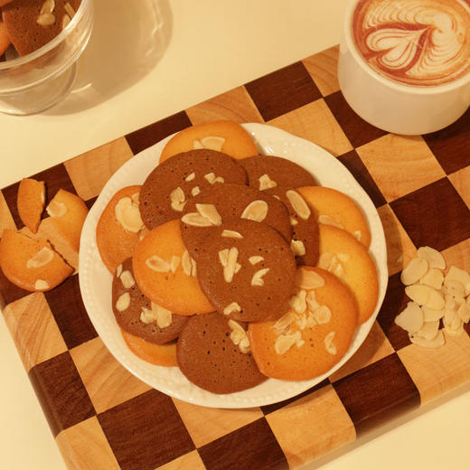 布朗尼薄脆饼干 60g/袋 经典原味/巧克力味 酥脆可口 独立小包装 商品图2