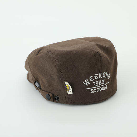 【前进帽设计，童趣洋气】宝宝韩版帽子 春秋季洋气前进帽 男童贝雷帽 可调节儿童鸭舌帽-QQ 商品图10