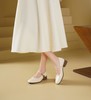西村名物2025年春季新款舒适平底复古百搭低跟玛丽珍单鞋X25AE14251 商品缩略图5