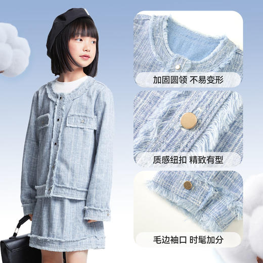 女童外套春季新款安奈儿童装EG515025 商品图4