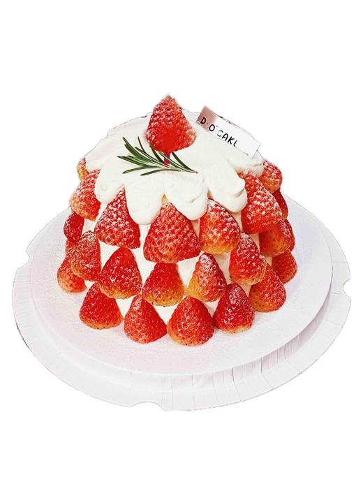 新品“草莓雪山”草莓夹心  提前5小时预定 商品图0