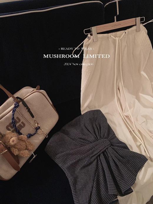 金蘑菇菇 夏日抹胸套组/ 时髦甜抹胸+工装裤套装夏季 商品图2