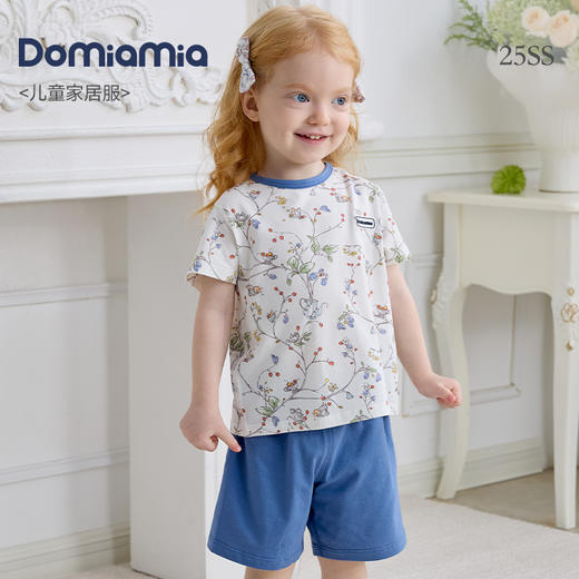 Domiamia宝宝家居服新生儿爬服婴儿衣服春夏款连体衣夏季短袖睡衣 商品图8