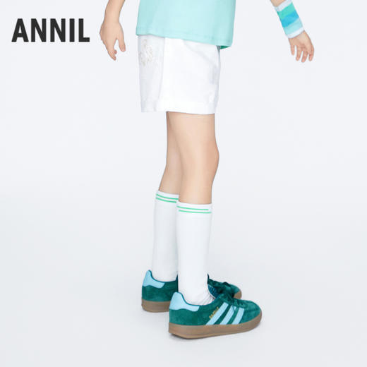 女童全腰牛仔短裤夏季新款安奈儿童装EG526120 商品图1