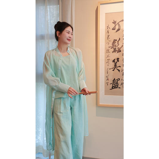 【抖音专属】阔腿裤（24709615汝窑瓷色设计师） 商品图1