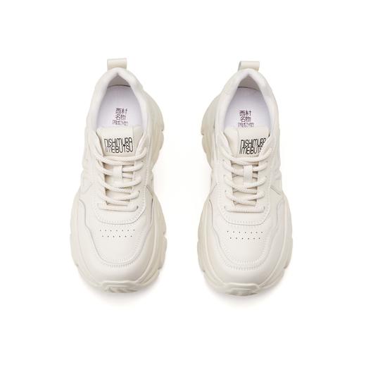 西村名物2025年春季新款超轻增高厚底舒适百搭老爹鞋X25AM15481 商品图3