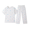 男童短袖莫代尔家居服套装夏季新款安奈儿童装JB521055 商品缩略图5