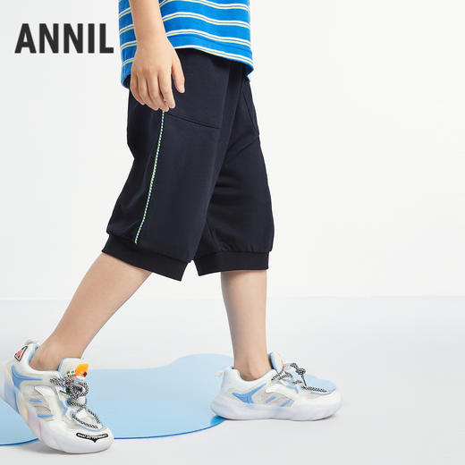 男童针织七分裤夏季新款安奈儿童装EB526122 商品图1