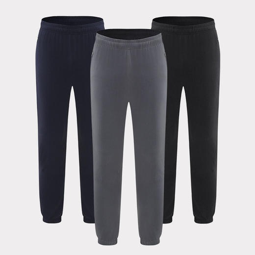 跃牌【PF系列】2025新款鸟家同款运动裤男束脚裤日常休闲裤子耐磨跑步健身速干裤62345 商品图3