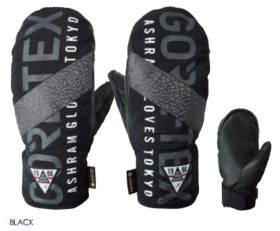 25/26ASRM手套PROFILE LOGO MITT BLACK