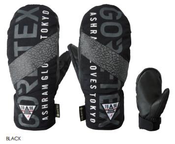 25/26ASRM手套PROFILE LOGO MITT BLACK 商品图0