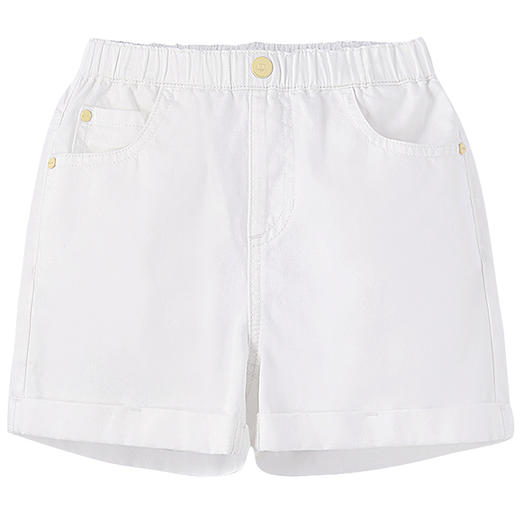 女童全腰牛仔短裤夏季新款安奈儿童装EG526120 商品图6