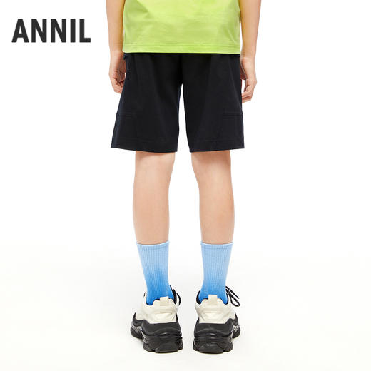 男童液氨全腰针织中裤夏季新款安奈儿童装EB526123 商品图2