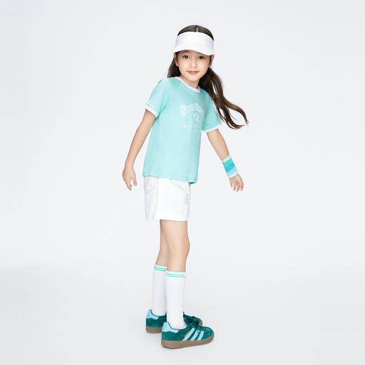 女童全腰牛仔短裤夏季新款安奈儿童装EG526120 商品图5