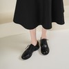 西村名物2025年春季新款舒适平底复古百搭低跟系带小皮鞋X25AM15421 商品缩略图4