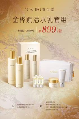 养生堂金桦赋活水乳套组