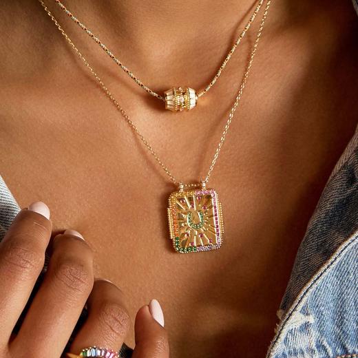 北京仓｜MYA-BAY-CHANCE BOHEME- 彩色 吊坠 项链［比利时设计师］ 商品图2