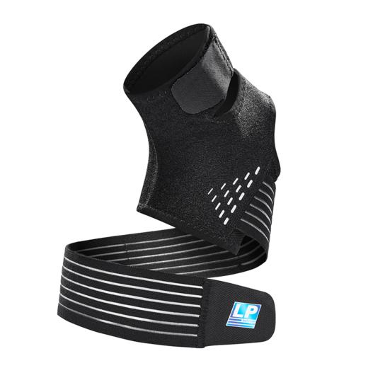 LP 1307CK缠绕加压运动护踝固定保暖 羽球健身篮球跑步防崴脚男女 商品图7