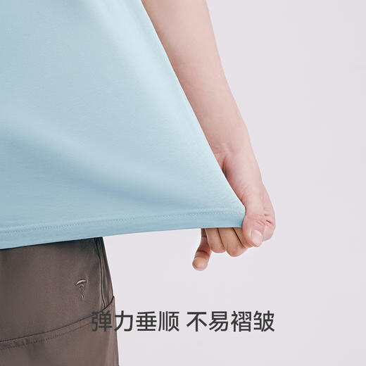Threegun三枪 水柔棉圆领短袖男衫-T20017A01 商品图8