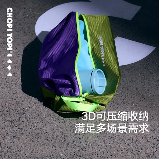 chopiyopi童装 儿童拼接防水收纳露营户外运动多用手提包 商品图2