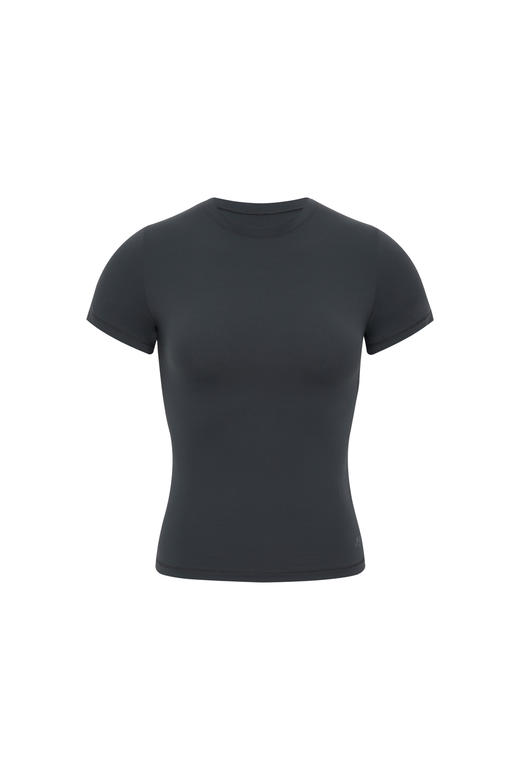 oneup塑形弹力裸感修身短袖T恤 商品图8