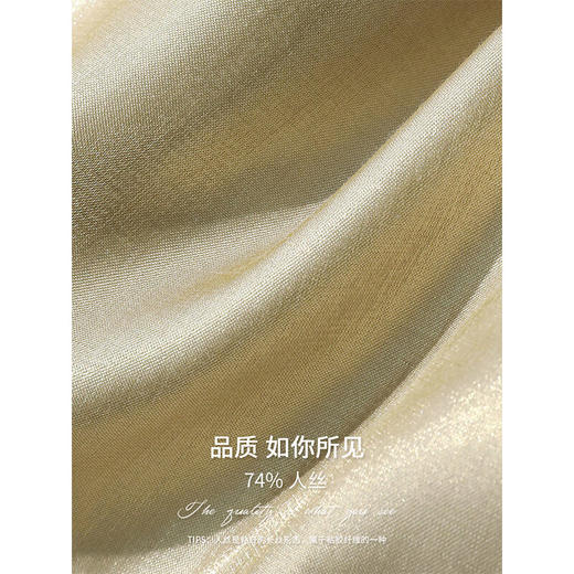 COCOBELLA[流光幻彩]奢感人丝西装春夏通勤休闲西服外套SI0005 商品图3