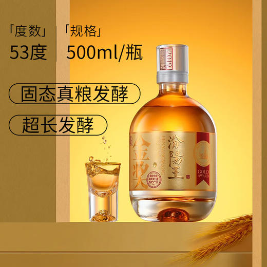 【单瓶】特级酒体 汾阳王 金奖 清香型 53度 500ml 商品图1