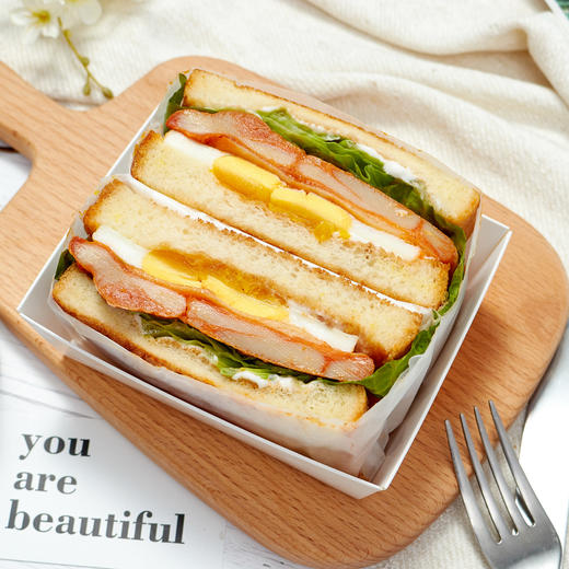 流心鸡腿排三明治 商品图1