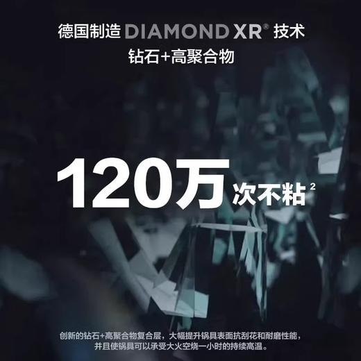 Woll德国进口炒锅锅具钻石XR家用无油烟120万次不粘锅炒锅30cm 商品图2