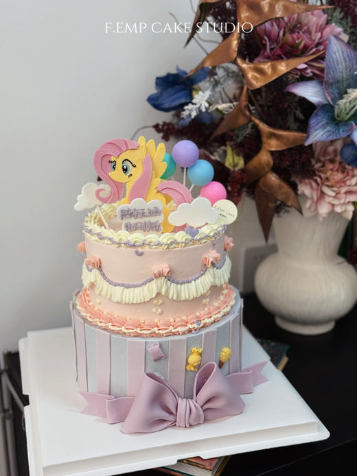 小马宝莉双层蛋糕 商品图0