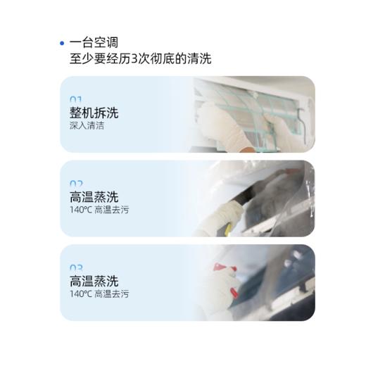 【空调清洗秒杀】挂机/柜机/中央空调清洗 用券立减 10周年安心家政 商品图2