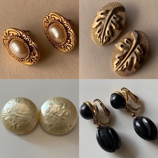 【苏州】美国中古打标耳夹 两款入 商品图0