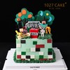 1027CAKE |  方形蛋糕 我的世界 积木 商品缩略图0
