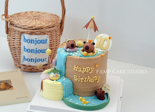 卡皮巴拉蛋糕 商品图3