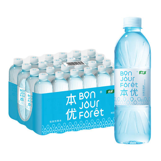 【25年新货24瓶】娃哈哈 怡宝高端水本优 饮用水纯净水555/596ml(品牌随机) 商品图1