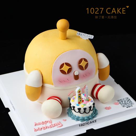 1027CAKE | 蛋仔派对 (小蛋糕上的蜡烛随机搭配） 商品图3