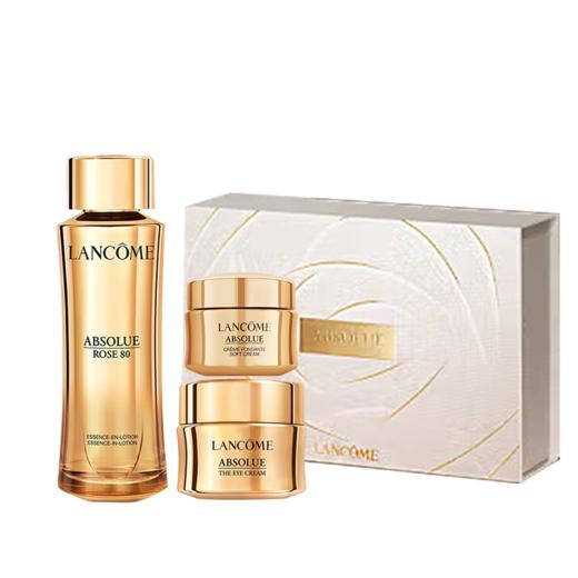 兰蔻菁纯套装(水150ml+眼霜20ml+菁纯面霜15ml)紧致滋润护肤礼盒生日女神节礼物【CDF】 商品图8