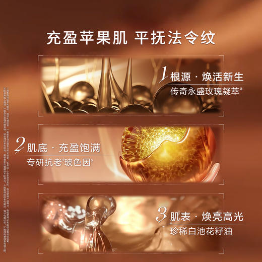 兰蔻菁纯套装(水150ml+眼霜20ml+菁纯面霜15ml)紧致滋润护肤礼盒生日女神节礼物【CDF】 商品图4