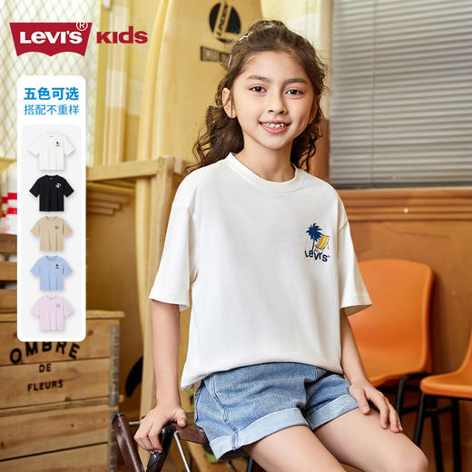 LEVIS 夏 大童小童 儿童童装T恤 LVN-TE-N195 商品图3
