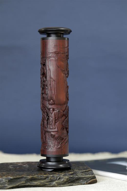 琴棋书画°大款&中款酸枝香筒 商品图6