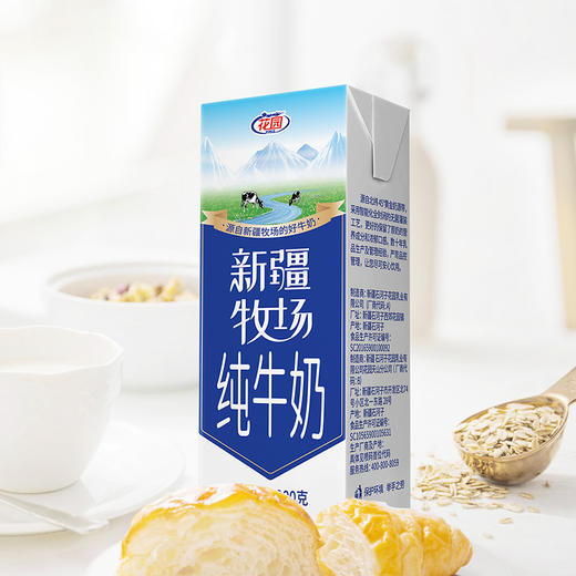 花园新疆牧场纯牛奶200克*10 /盒【礼盒】 商品图1