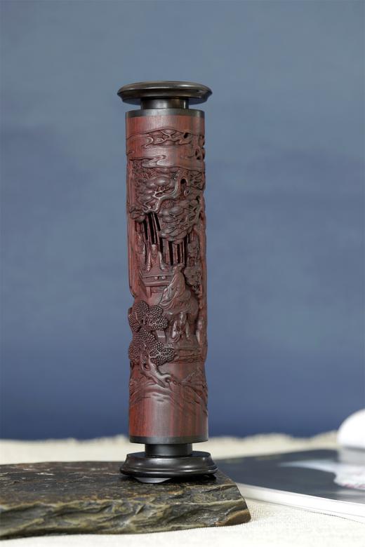 琴棋书画°大款&中款酸枝香筒 商品图3