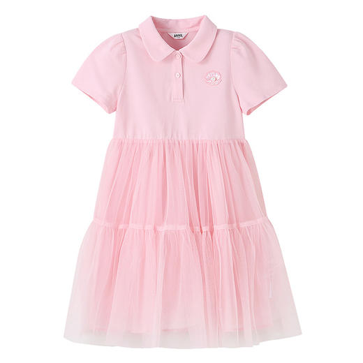 女童短袖连衣裙夏季新款安奈儿童装EG523042 商品图7