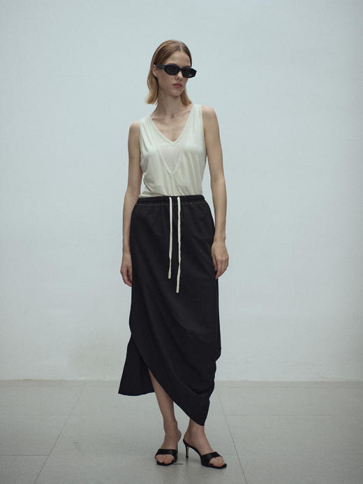 VC｜SS25016 Shanti bold skirt   [半身裙 黑 ] 商品图4